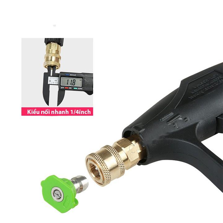 Combo 4 béc rửa xe cao áp 0,15,25,40 độ