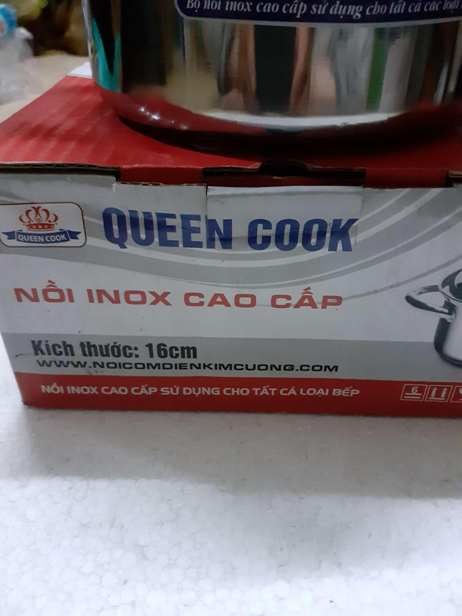 NỒI INOX CAO CẤP KIM CƯƠNG 16CM