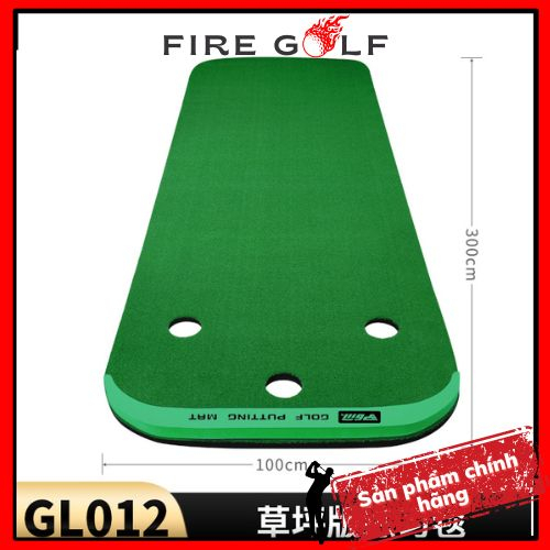 Thảm tập putting golf 3 lỗ PGM GL012 CHÍNH HÃNG