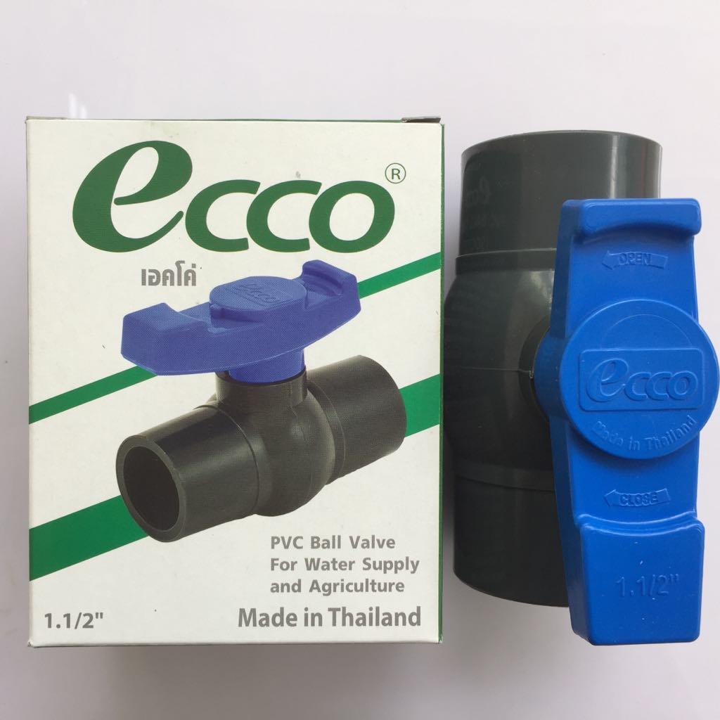 Van khóa nước cao cấp Ecco phi 49 nhập khẩu từ Thái Lan