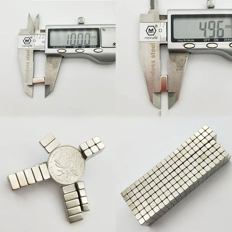 Nam châm đất hiếm 10x5x5mm từ tính mạnh n35