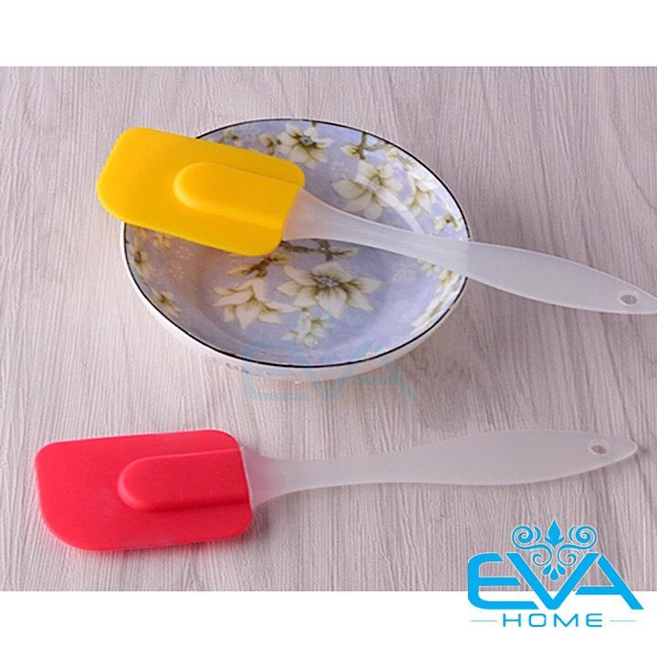 [HCM]Dụng Cụ Làm Bánh Cây Trộn Và Vét Bột Silicon Mềm