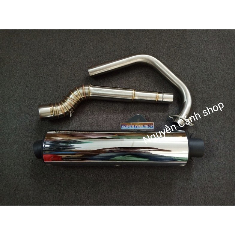 pô CBR gắn xe exciter 150 cổ pô 2 khúc