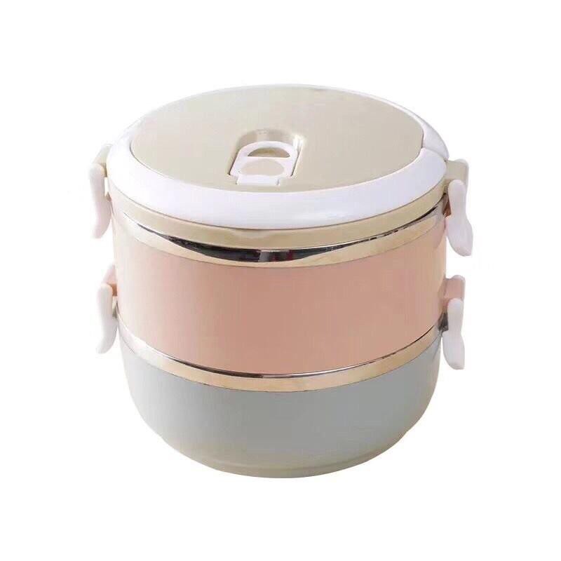 Cặp Lồng Đựng Cơm Lúa Mạch Tiện Dụng, Thân Thiện Môi Trường