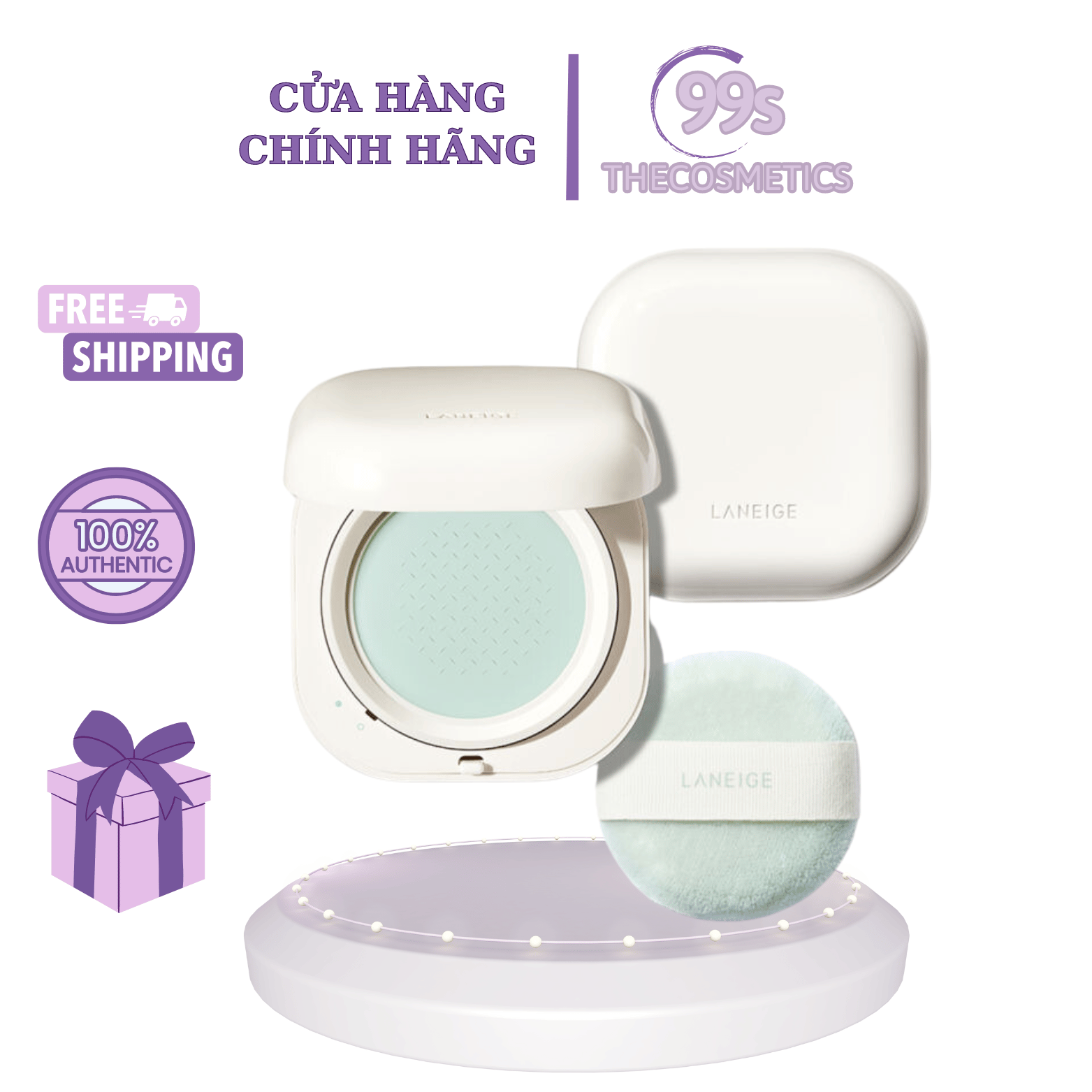 Phấn Phủ Laneige Neo Essential Blurring Finish Powder