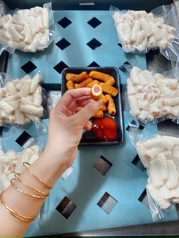 Chả mực xoắn ống LC 500gr (Giao hảo tốc 2h)