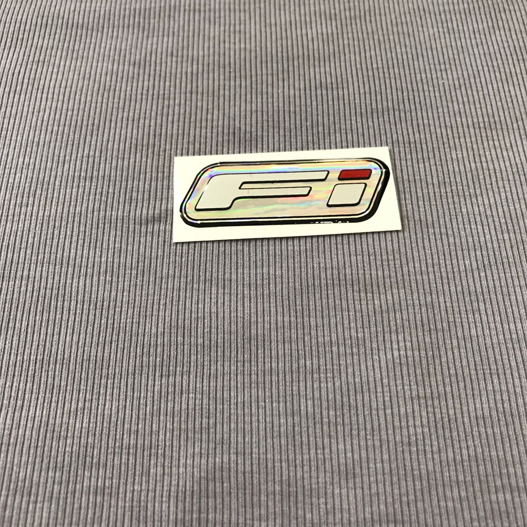 Tem logo chữ nổi Fi cho các loại xe