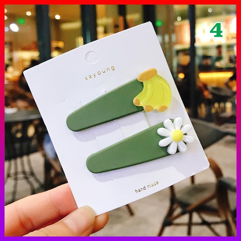 [HCM]Set 2 kẹp tóc Trái cây 4 mùa XINH - NHShop