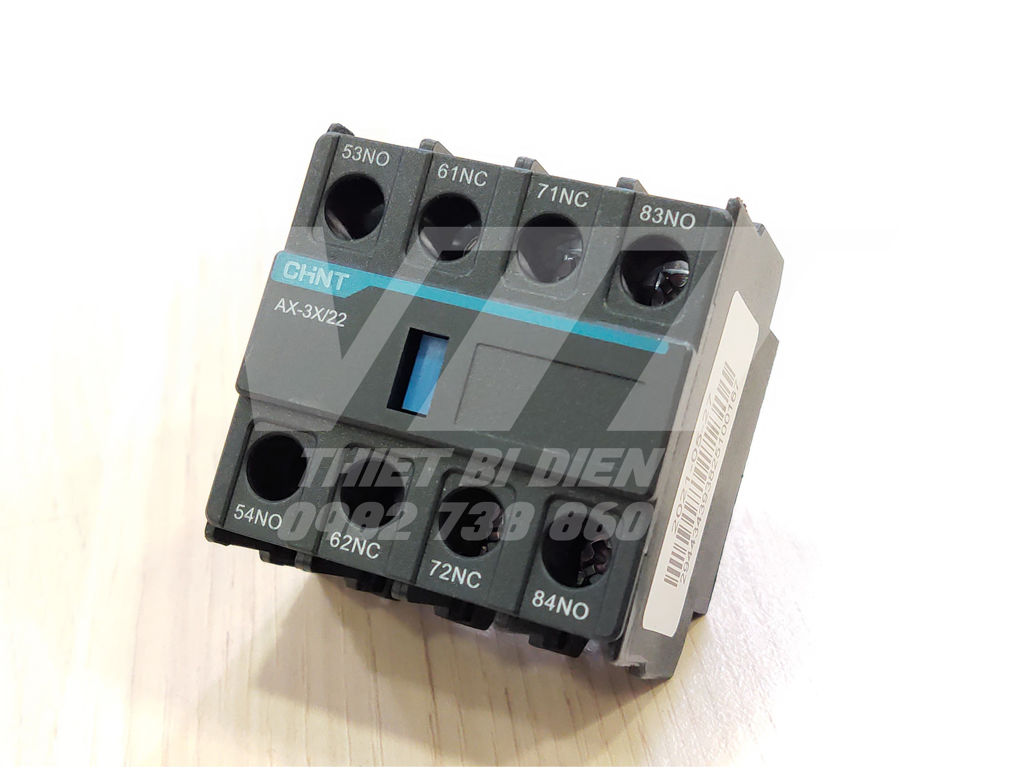 Tiếp điểm phụ Contactor AX-3X/22 Chint