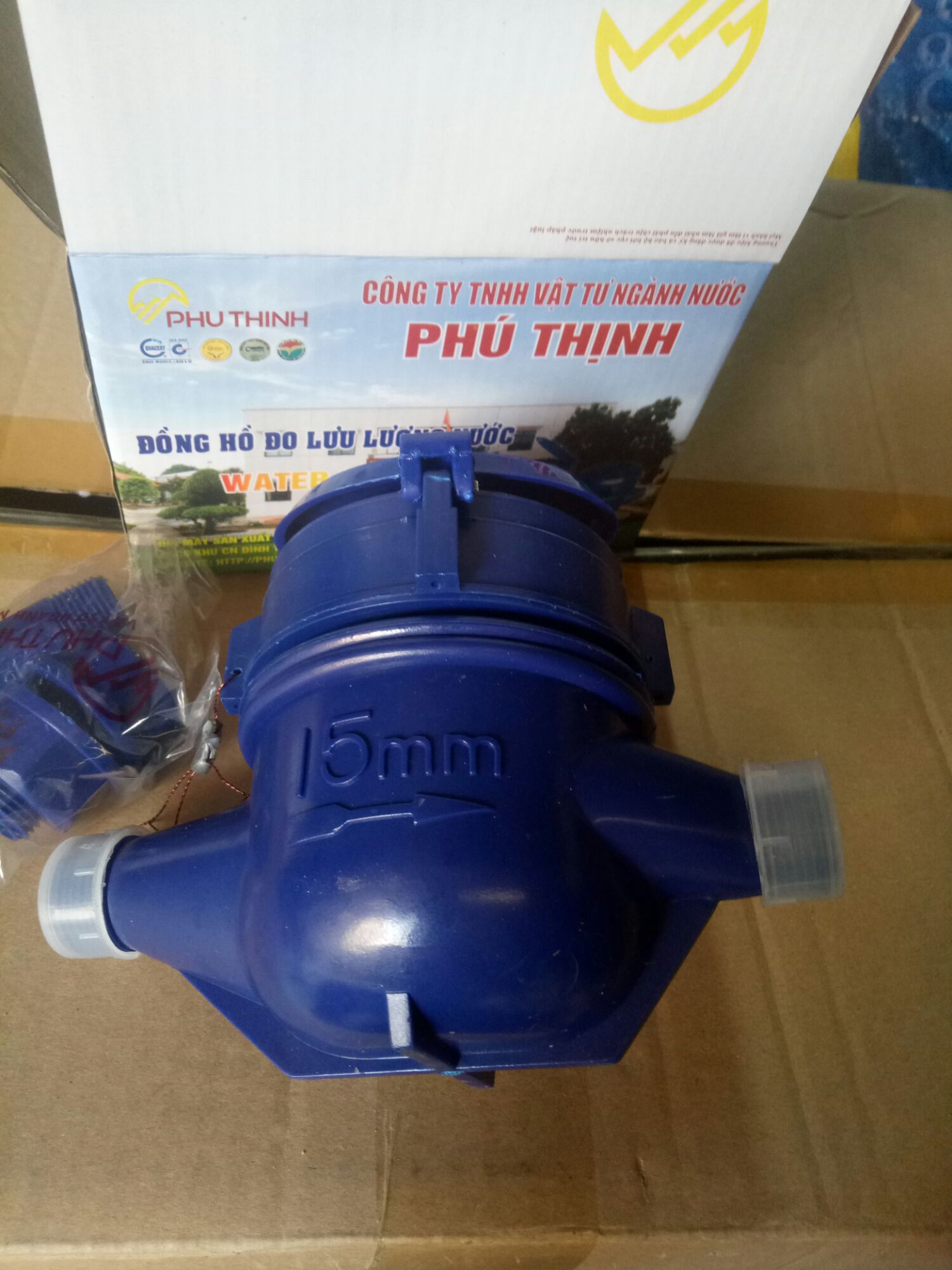 đồng hồ nhựa đo lưu lượng nước Phú Thịnh