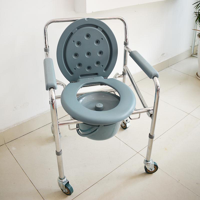 Ghê bô vệ sinh có bánh xe, đế chân LUCASS GX300