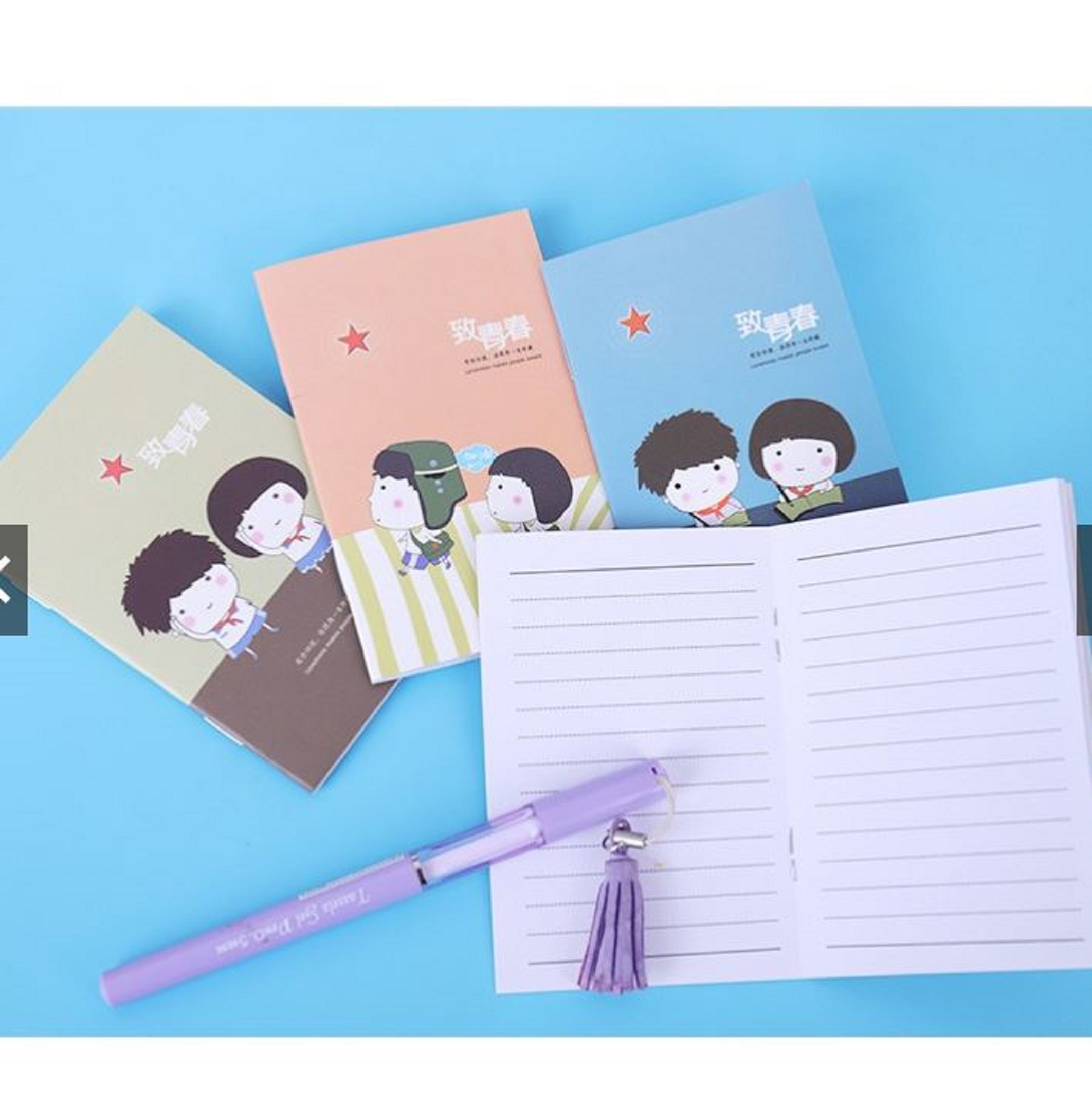 (combo 10 cuốn) Sổ tay mini cute hoạt hình dễ thương SIÊU RẺ