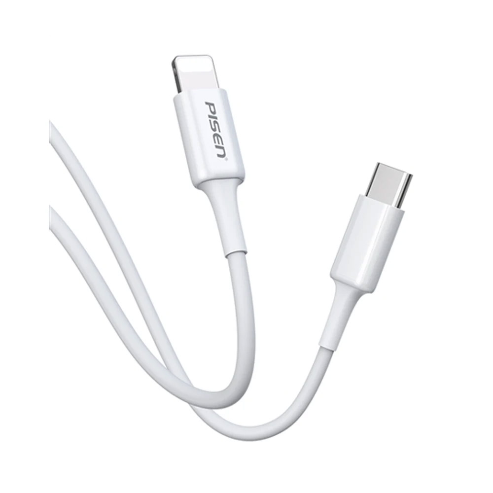 Cáp Sạc Pisen Lightning Quick & Type-C 3A (Type-C to Lightning ) CL-PD-1000 - Bảo hành 18 tháng