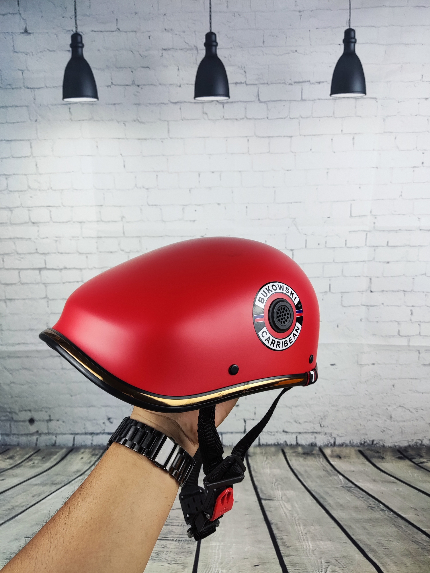 Nón Bảo Hiểm Thể Thao Kiểu Beret Cổ Điển [Hình Shop Tự Chụp]