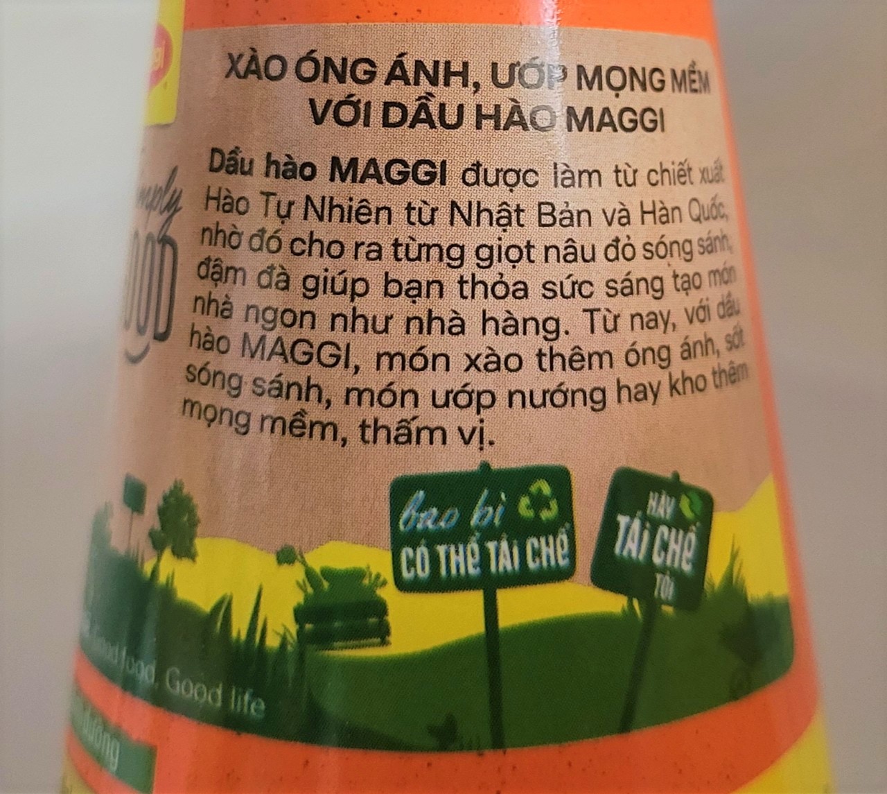 [CHAI LỚN 1.2 Kg] DẦU HÀO [VN] MAGGI Oyster Sauce