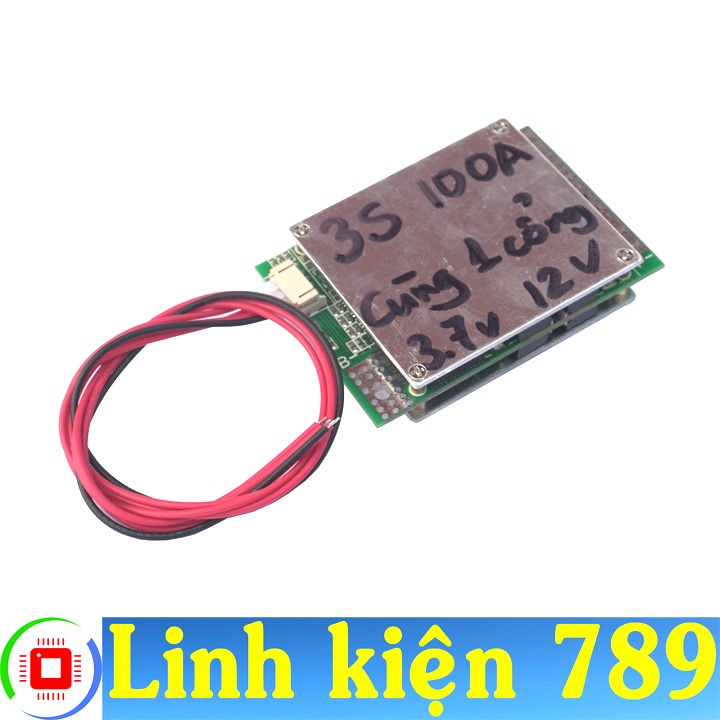 Mạch điều khiển sạc ắc quy 12.6v 3s 3.7v 100a cùng một cổng - linh kiện 789
