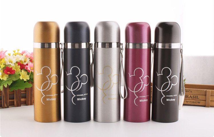 Water bottle heat preservation stainless steel 02 layer animal -