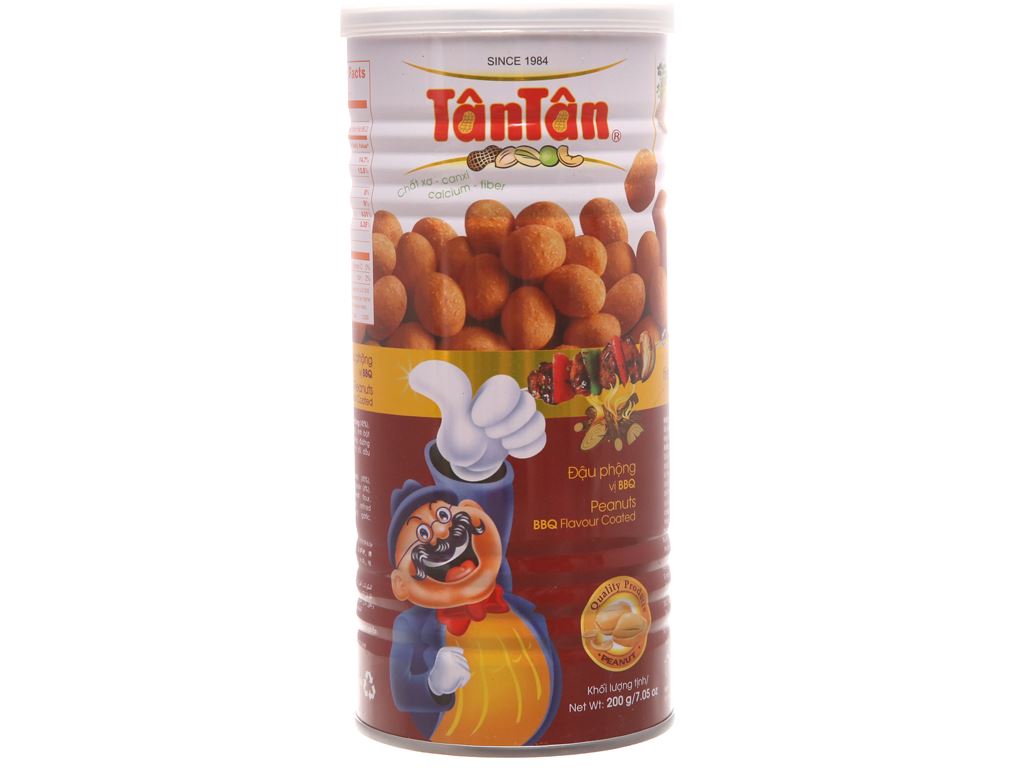 Đậu phộng vị BBQ Tân Tân 200g