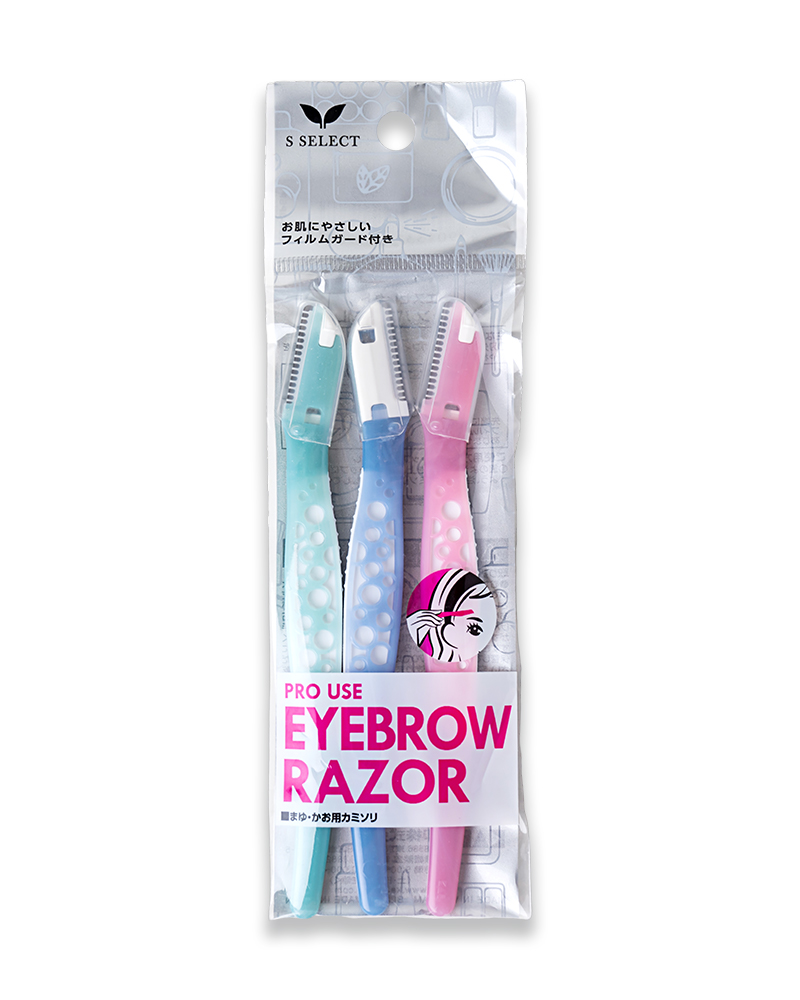 Dao Cạo Lông Mày S Select Pro Use Eyebrow Razor (3 Chiếc/Gói)