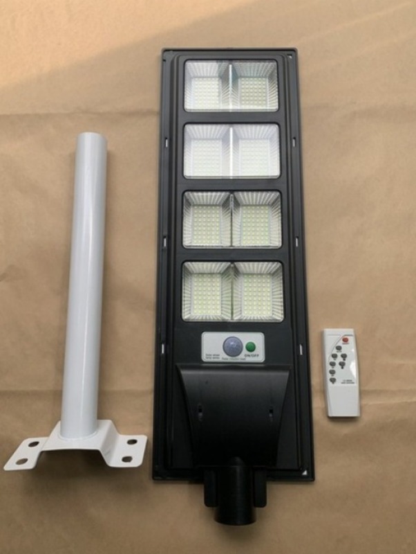 Bộ đèn đường 200w liền thể năng lượng mặt trời sáng trắng