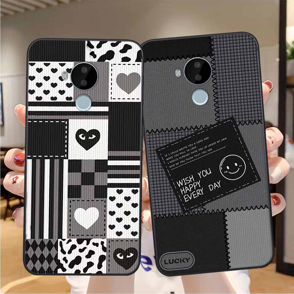 Ốp Nokia NOKIA C30 / NOKIA 8.3 / C20/C10 Họa Tiết Đen Trắng