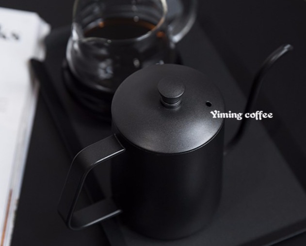 Ấm pha cà phê 600ml, 650ml bằng inox kèm nắp