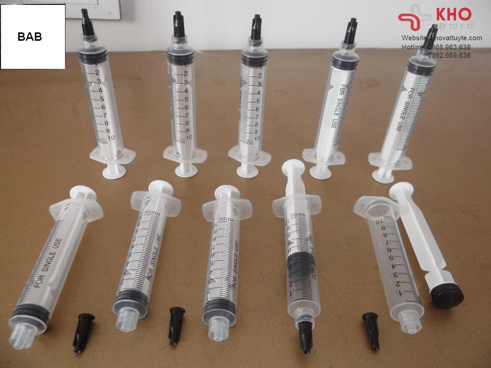Bơm tiêm luer lock dùng cho máy