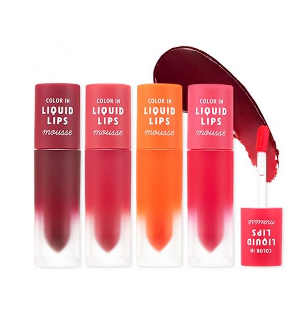 SON KEM ETUDE HOUSE COLOR IN LIQUID LIPS MOUSE