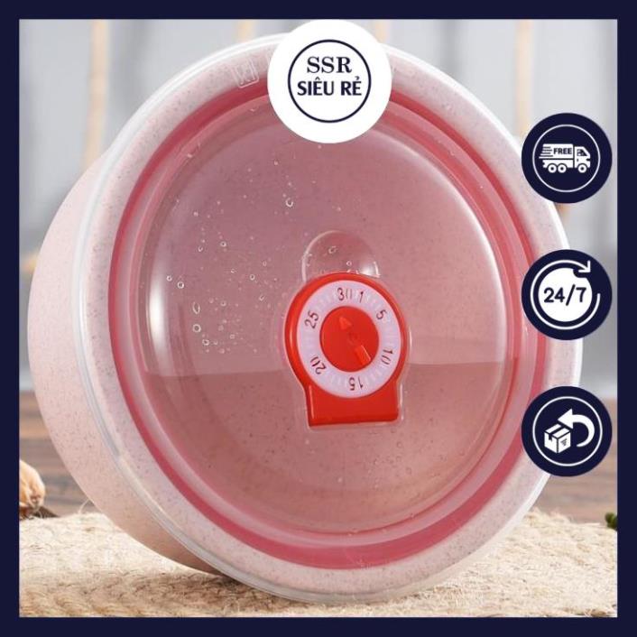 Bộ 3 Cái Tô Lúa Mạch Có Nắp Đậy Bộ 3 Hộp Cơm