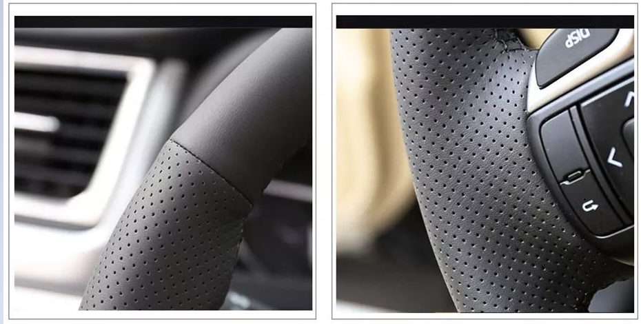 Bọc vô lăng da Toyota Vios 2014-2017