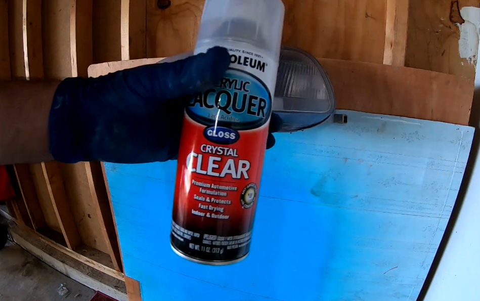 Sơn xịt Rust-Oleum Acrylic Lacquer - sơn bóng không màu (340g)