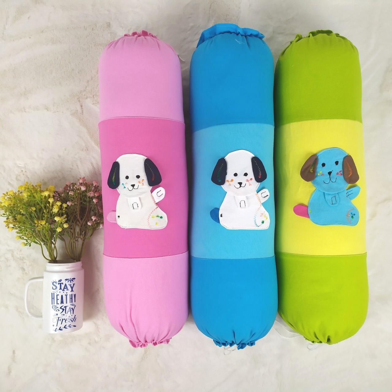 Gối ôm Cara cho em bé kim home size 60x25cm (Trẻ sơ sinh từ 1-5 tuổi)