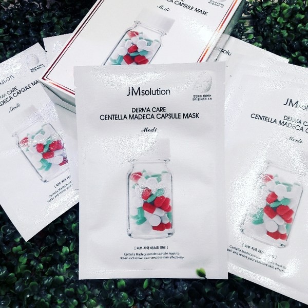 Mặt Nạ JM Solution Derma Care Centella Repair Capsule Mask Medi 30ml