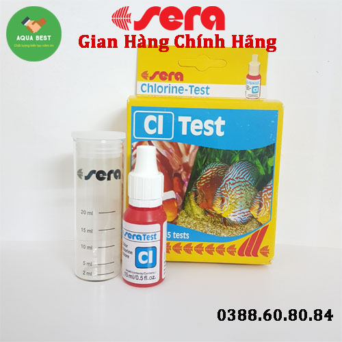 [HCM]Hộp test Clo Sera - Test Cl Sera Đức