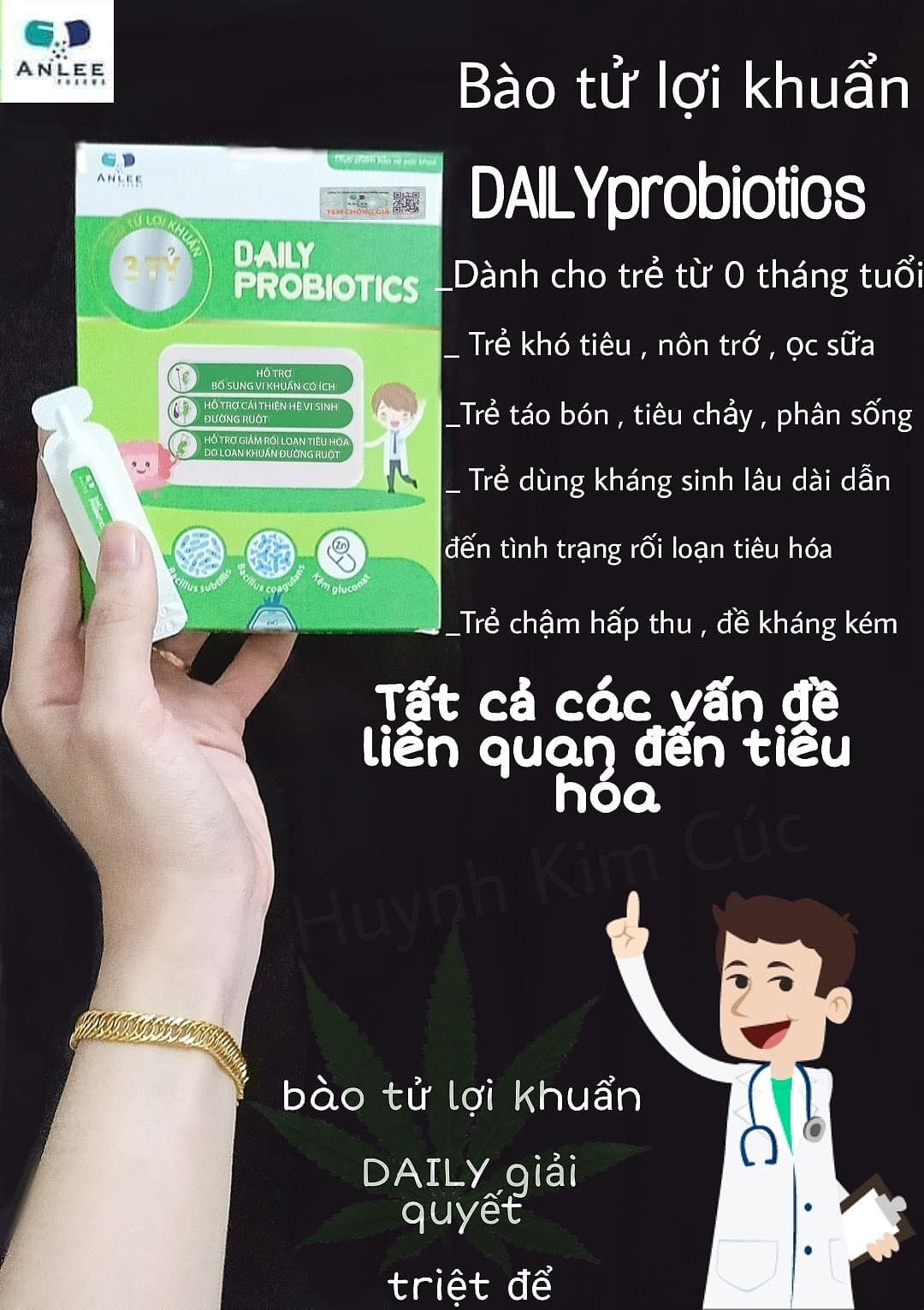 Daily probiotics bào tử lợi khuẩn
