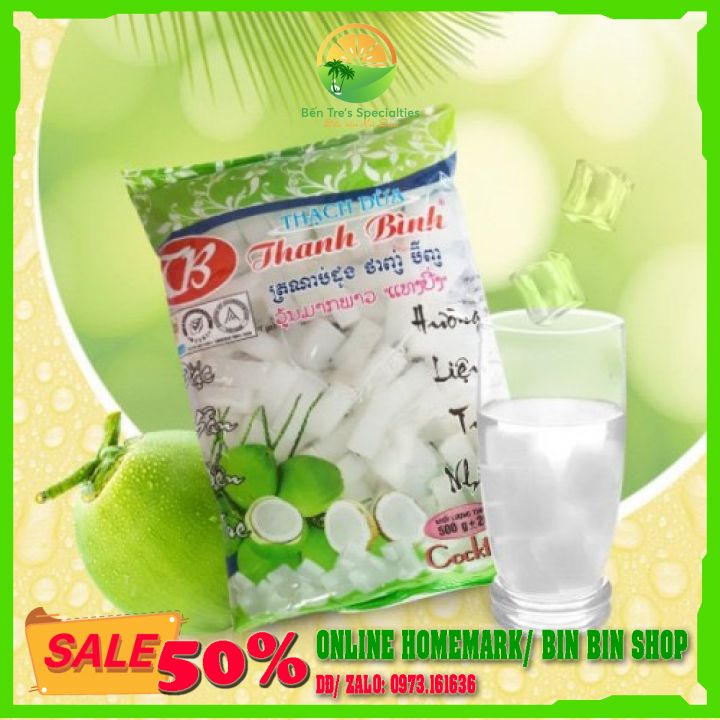 THẠCH DỪA TÚI THANH BÌNH (TÚI 500G)
