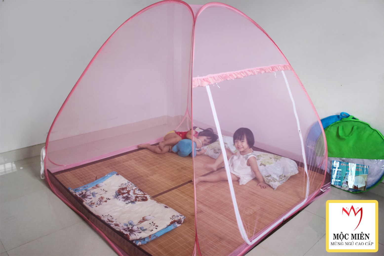 MÀN CHỤP TỰ BUNG CAO CẤP 1M6X2M LOẠI 1