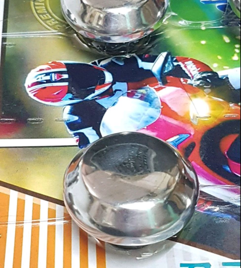 Nút che phuộc trước cúp inox - 2cái
