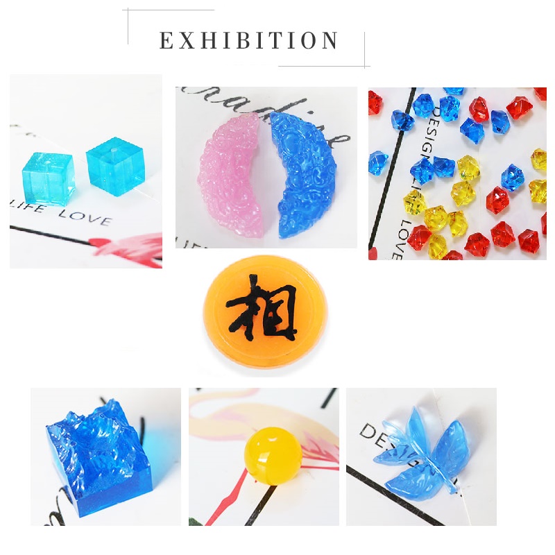 Màu Pha Epoxy Resin Tint Trong Suốt - Combo 9 Màu