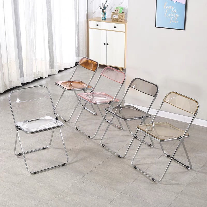 Ghế trong suốt gấp gọn