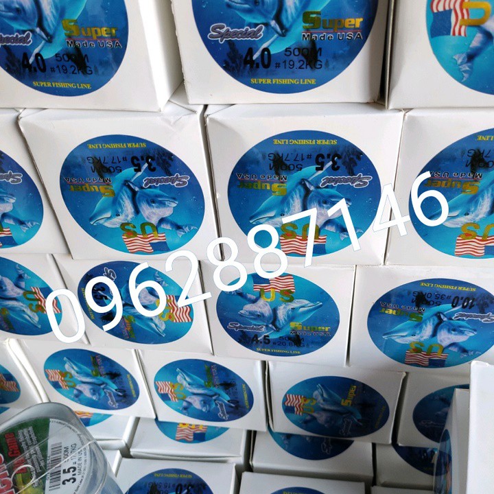 cước câu cá cước usx 500m tàng hình siêu bền