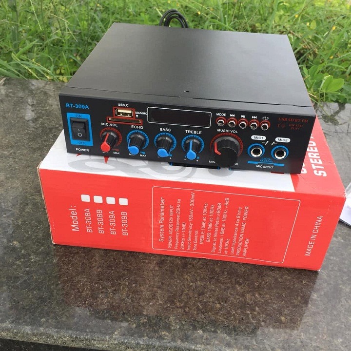 Amply Bluetooth Cao Cấp BT-309A hàng xịn - ampli mini 309a