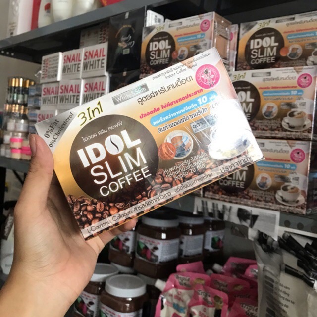[HCM] Cà phê sữa giảm cân Idol Slim Coffee 3 In 1 TK Natural