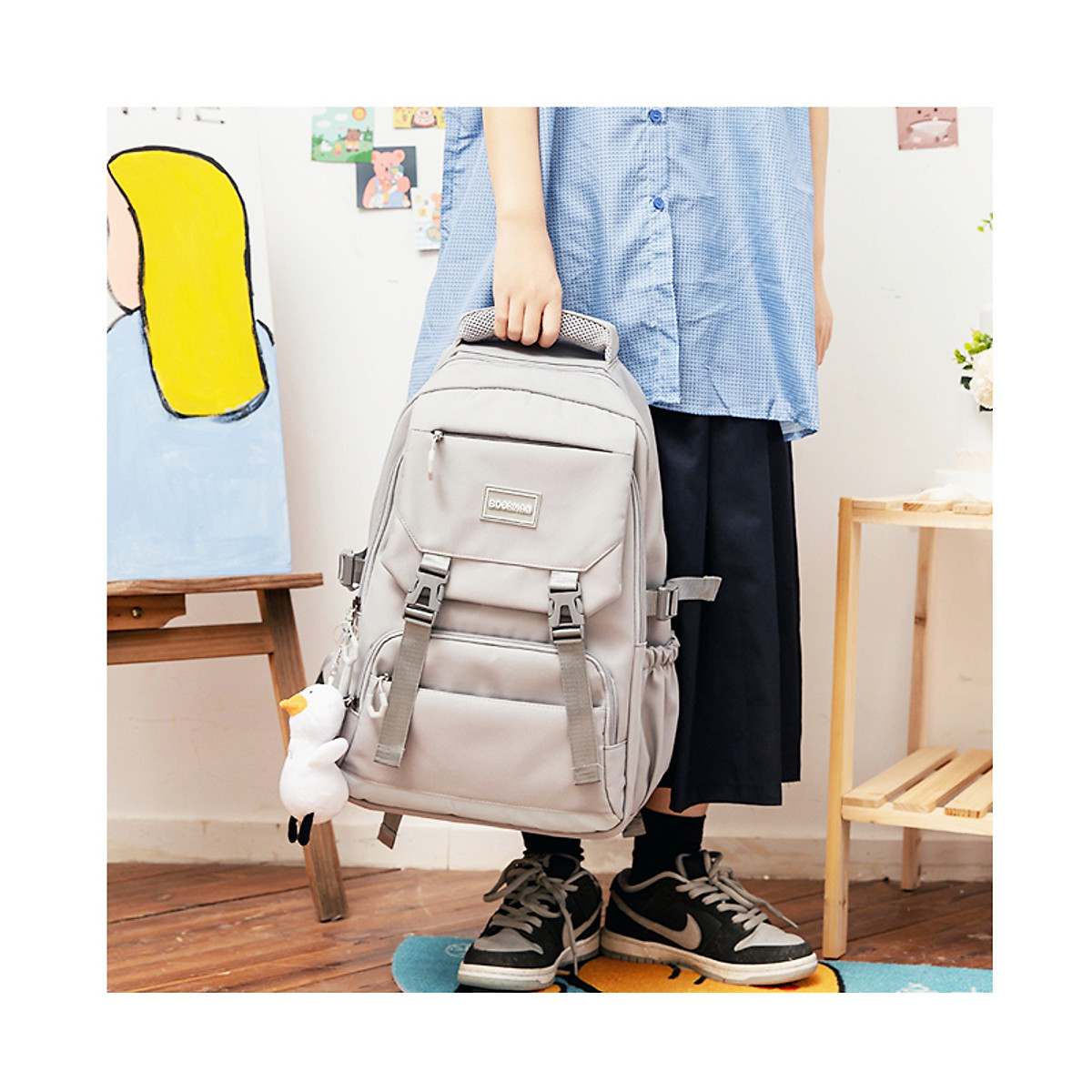 Balo thời trang nữ phong cách dễ thương – BEE GEE BLTT9029