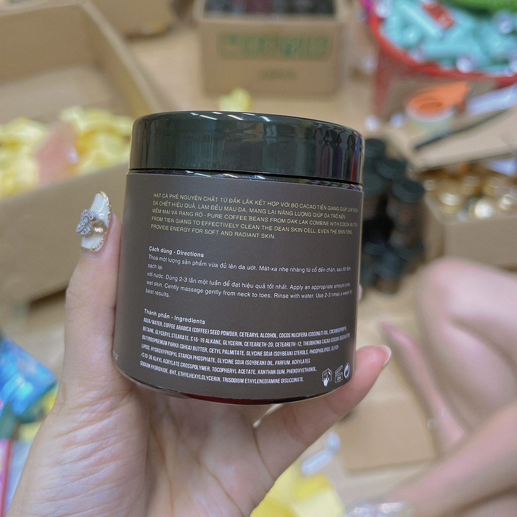 Tẩy Da Chết Body Cocoon Cà Phê 200ml