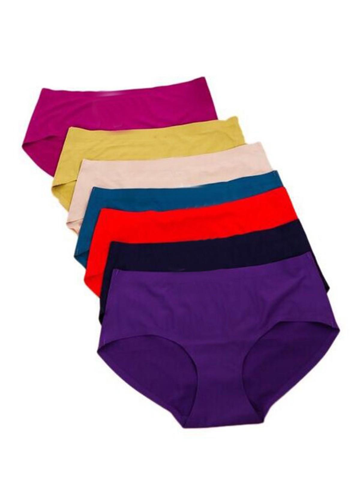Bộ 5 quần lót su đúc thông hơi không đường may - Freesize