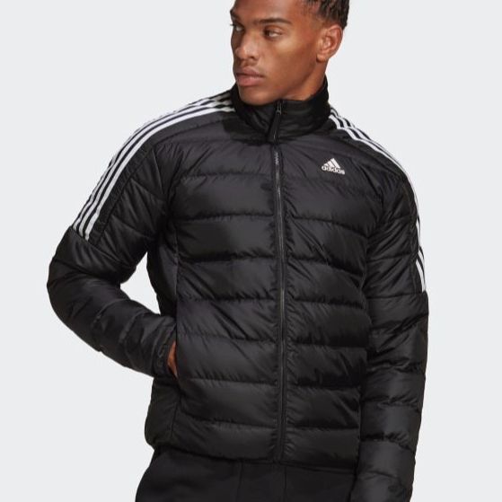 [100% HÀNG CHÍNH HÃNG] Áo phao lông vũ nam siêu nhẹ Adidas đen