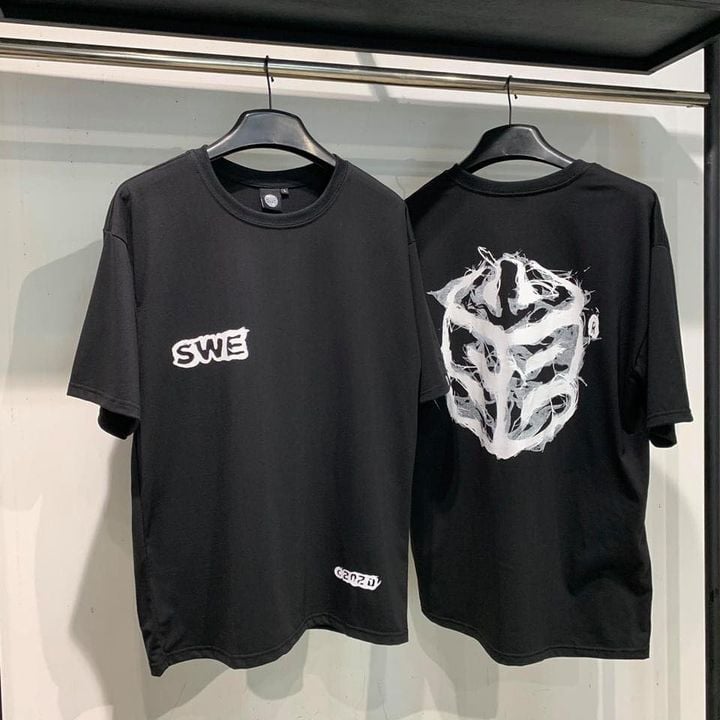 ÁO THUN SWE KHÓI FORM UNISEX - kali shop