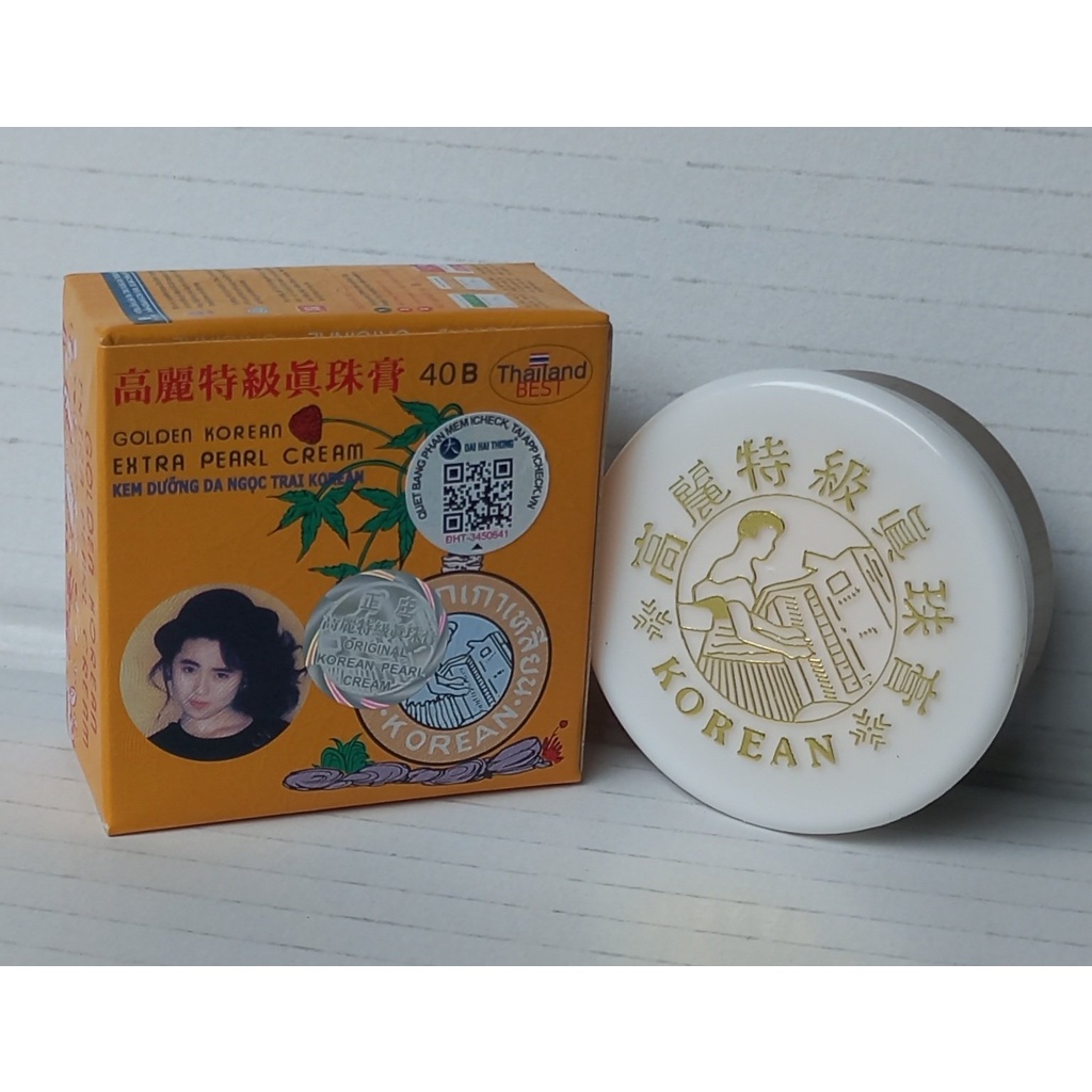 Kem Làm Trắng Da Sâm Vàng KOREAN EXTRA PEARL CREAM 5g