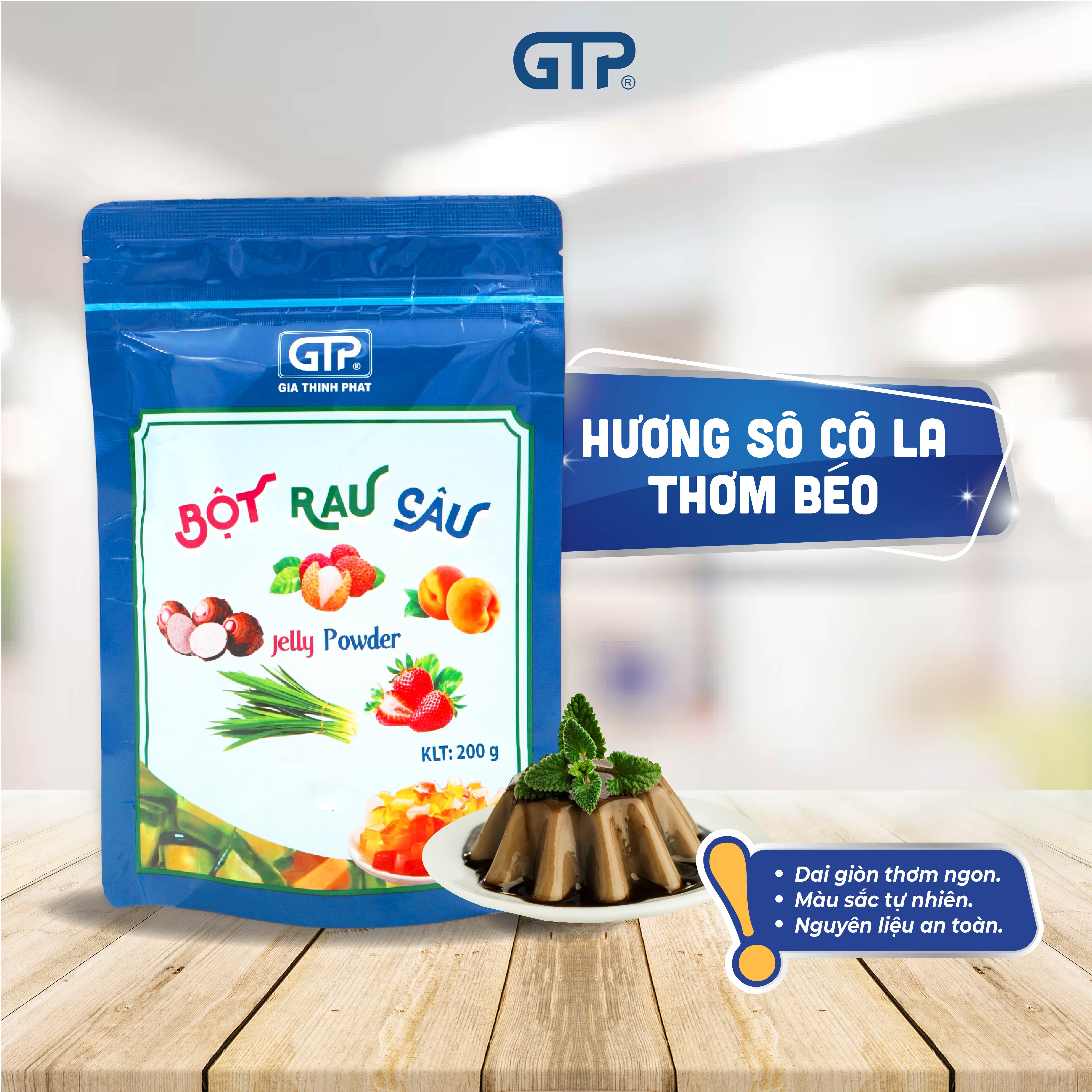 Bột Rau Câu hương Socola GTP (200g/gói)